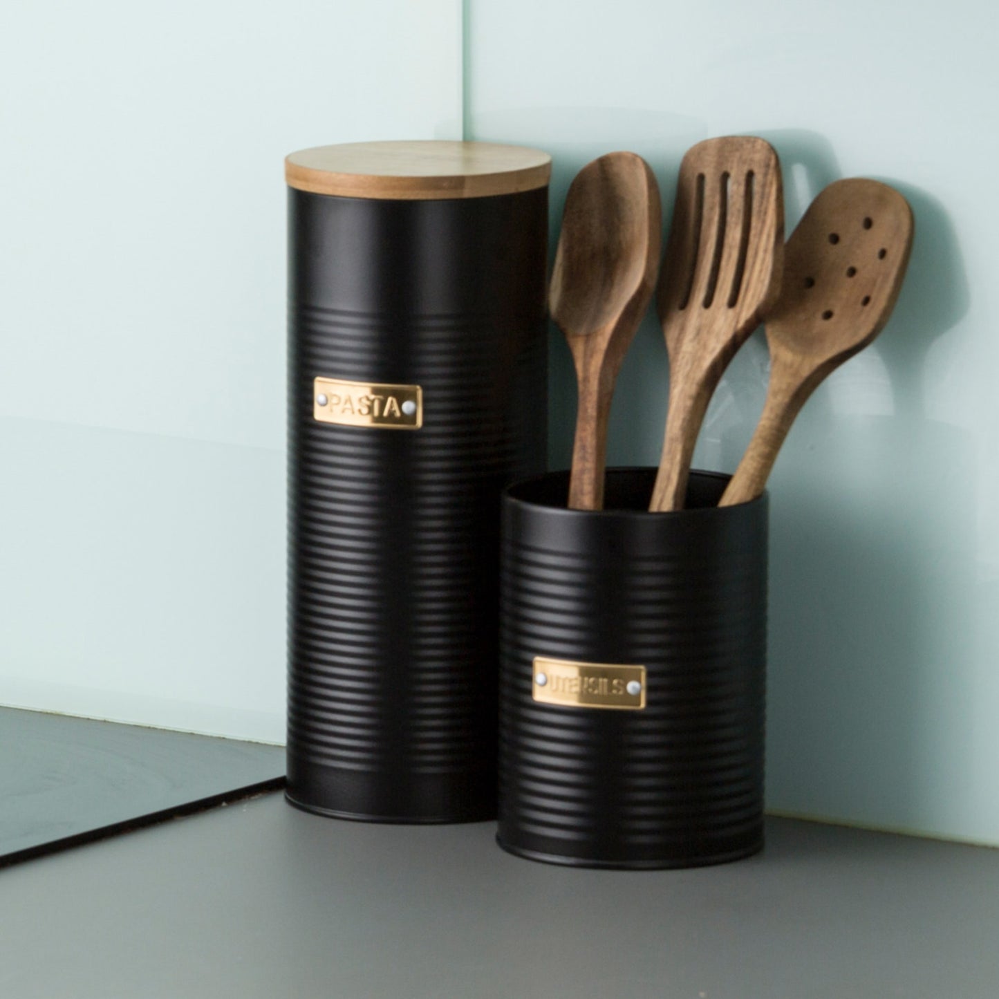 Typhoon Otto Utensil Pot 1.4L Black
