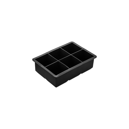 Zanzi Silicone Square Ice Cube Tray - 6 Hole