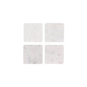 Zanzi Square Coaster 4pc Set - 100x100x15mm