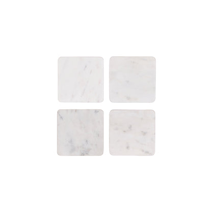 Zanzi Square Coaster 4pc Set - 100x100x15mm