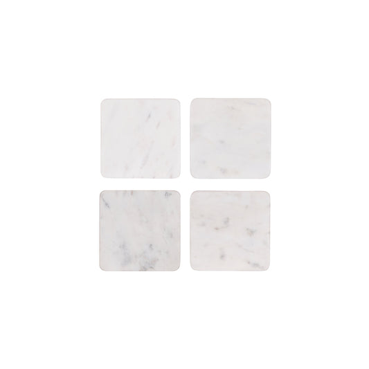 Zanzi Square Coaster 4pc Set - 100x100x15mm