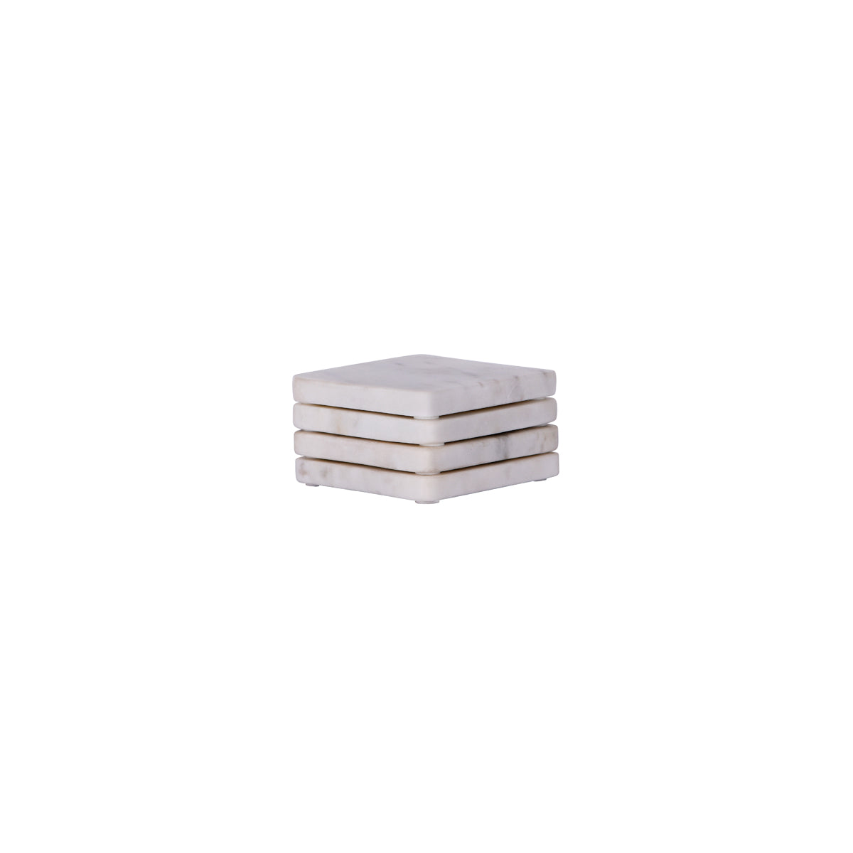 Zanzi Square Coaster 4pc Set - 100x100x15mm