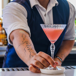 Zanzi Round Coaster 4pc Set - 100x15mm