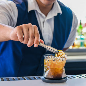 Zanzi Round Coaster 4pc Set - 100x15mm