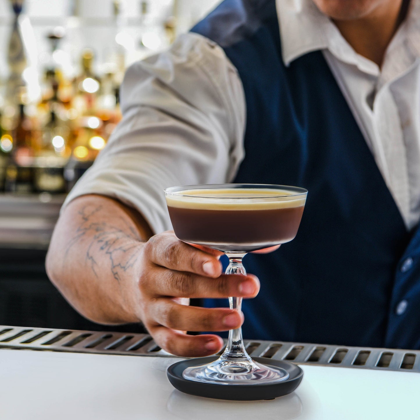 Zanzi Round Coaster 4pc Set - 100x15mm