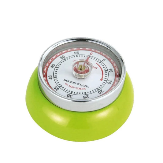 Zassenhaus Speed Kitchen Timer with MagnetEnameledSteelKiwi 3x√ò 7cm - Kitchenly
