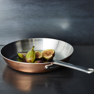 Maitre D Copper Induction Frying Pan - 24cm