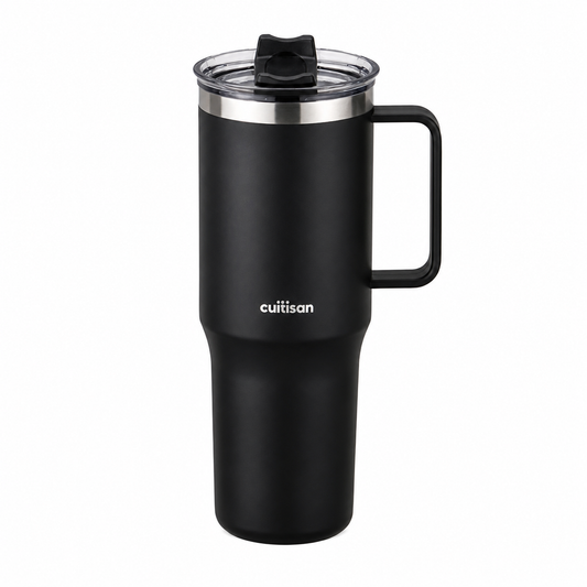 Cuitisan Drive Tumbler Container - 890ml Container - Mild Black