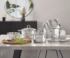 Elo "Silicano+" Casserole High with Glass Lid - 240mm