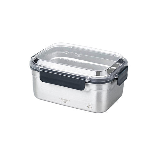 Glasslock ChefTopf Stainless Steel Food Storage Rectangular Container 1920ml