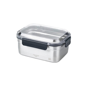 Glasslock ChefTopf Stainless Steel Food Storage Rectangular Container 1920ml