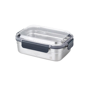 Glasslock ChefTopf Stainless Steel Food Storage Rectangular Container 1440ml