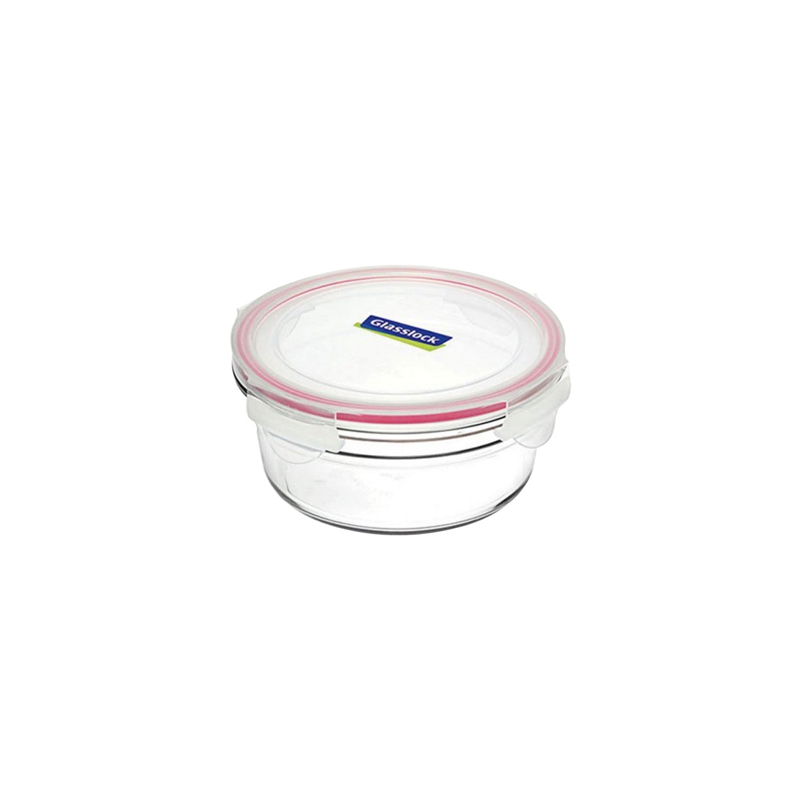 28054*2 Glasslock  Oven Safe Tempered Glass 2pc 850ml Round Container