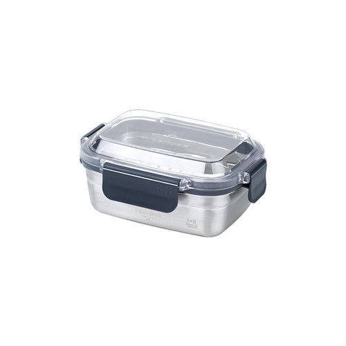 Glasslock ChefTopf Stainless Steel Food Storage Rectangular Container 480ml