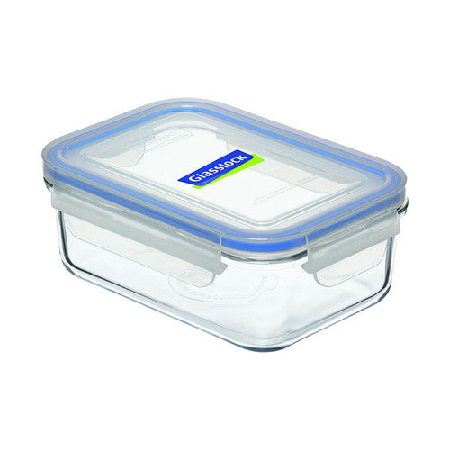 Glasslock Classic Tempered Glass 1870ml Rectangle Glass Container