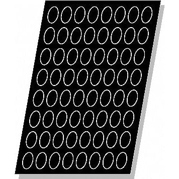 Demarle 1077 64 Mini Oval - 57x35x12mm
