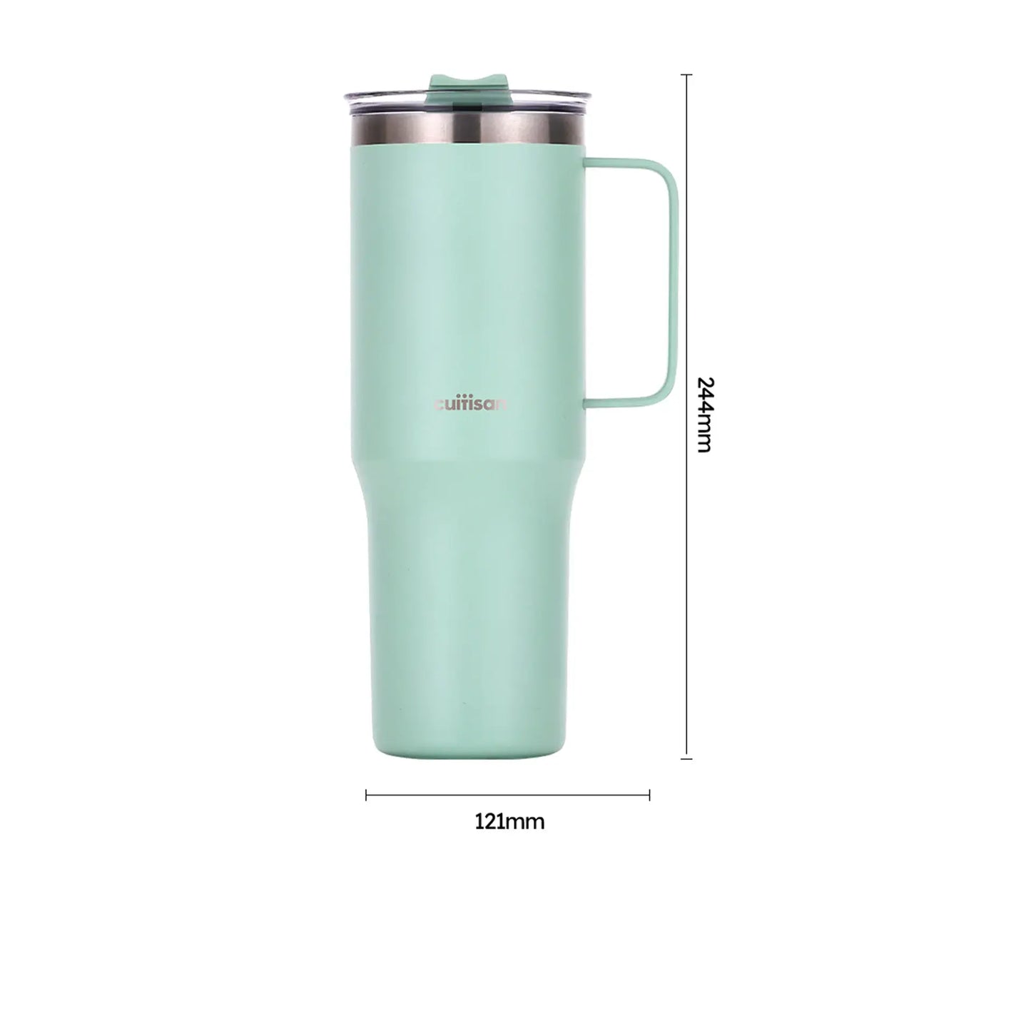 Cuitisan Drive Tumbler Container - 890ml Container - Pistachio Green