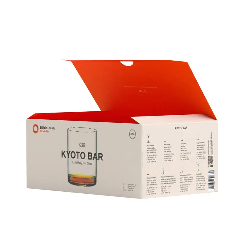 Stolzle Kyoto Bar Whisky - 316ml, Box of 6