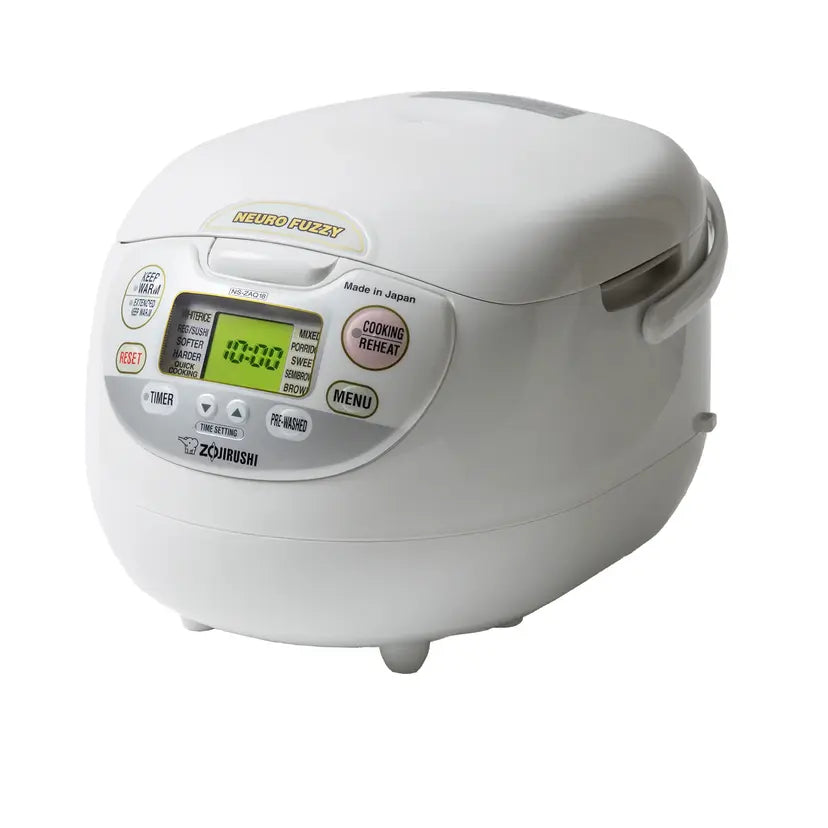 Zojirushi Neuro Fuzzy NS-ZAQ Rice Cooker - White