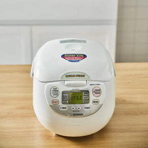 Zojirushi Neuro Fuzzy NS-ZAQ Rice Cooker - White