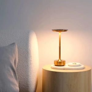 Tablekraft Ambience Stella Cordless LED Table Lamp Oxide Black - 5000mAh