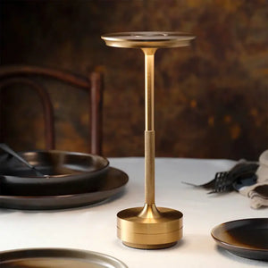 Tablekraft Ambience Stella Cordless LED Table Lamp Oxide Black - 5000mAh