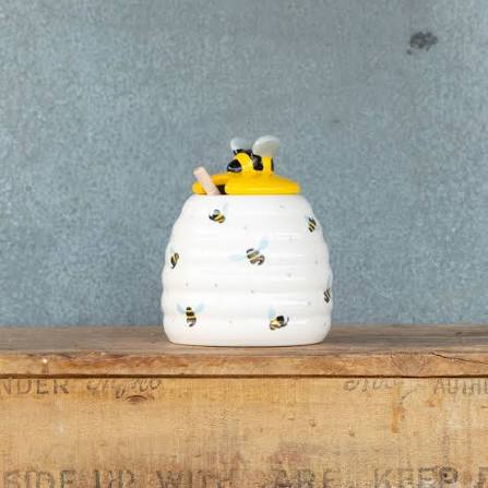 Price & Kensington Sweet Bee Honey Pot & Drizzler 13.4×10.6cm