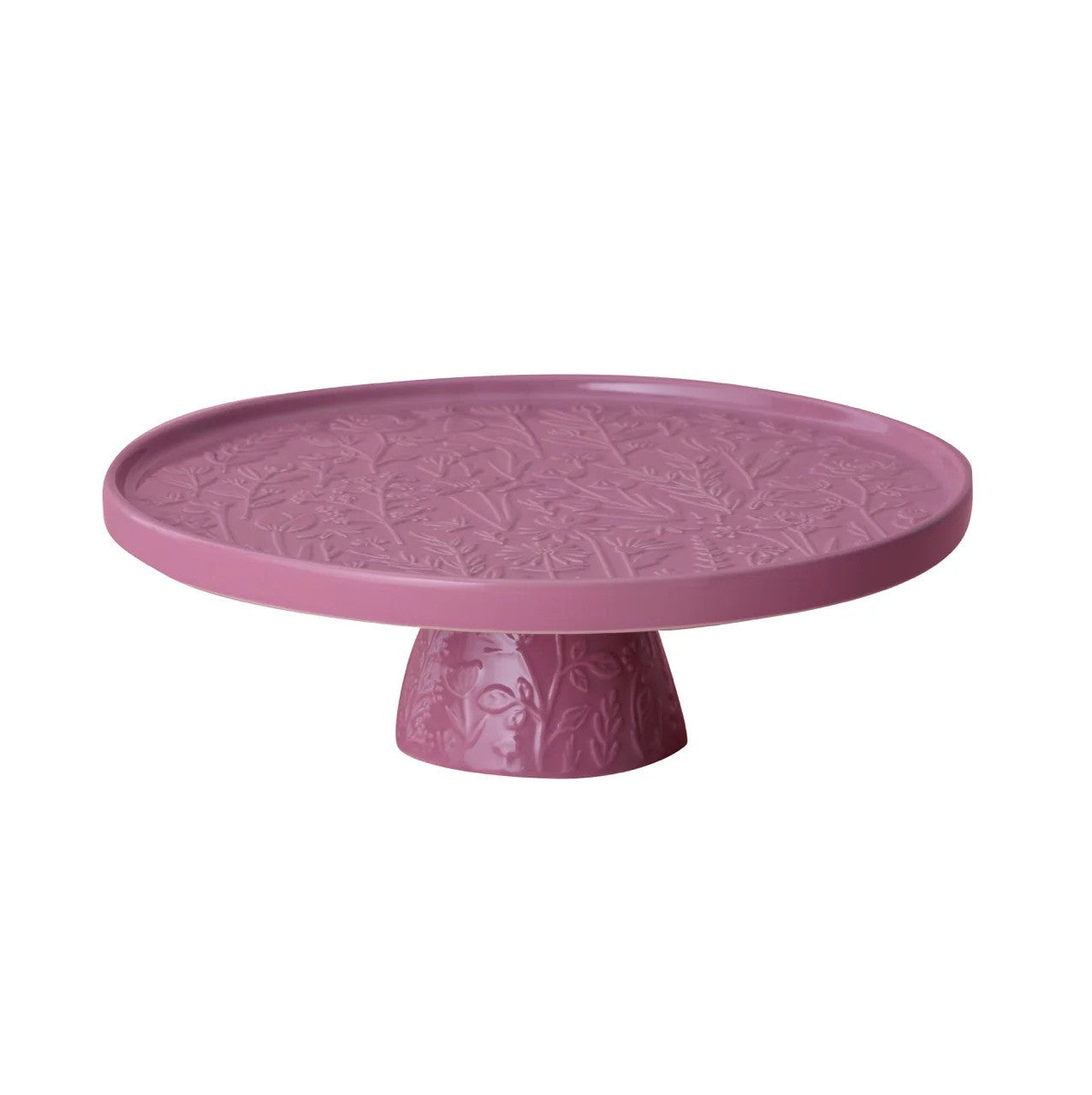 In The Meadow Pink Cake Stand - 27 x 10cm