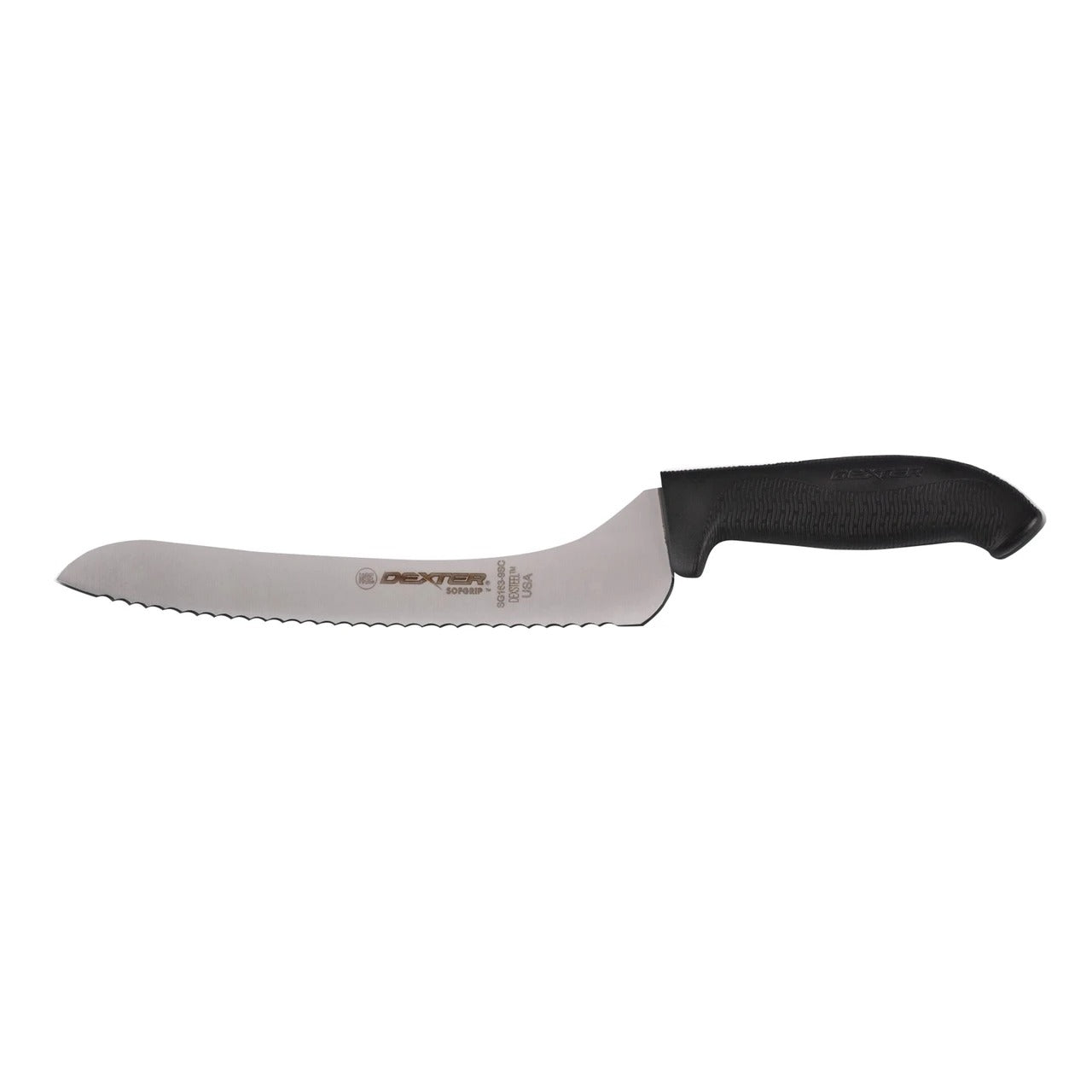 SOFGRIP® 9"/23cm Scalloped Offset Sandwich Knife