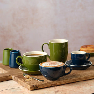 Brew Pine Green Espresso Cup 90ml - Set of 6