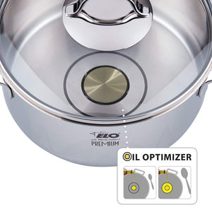 Elo "Silicano+" Casserole High with Glass Lid - 160mm