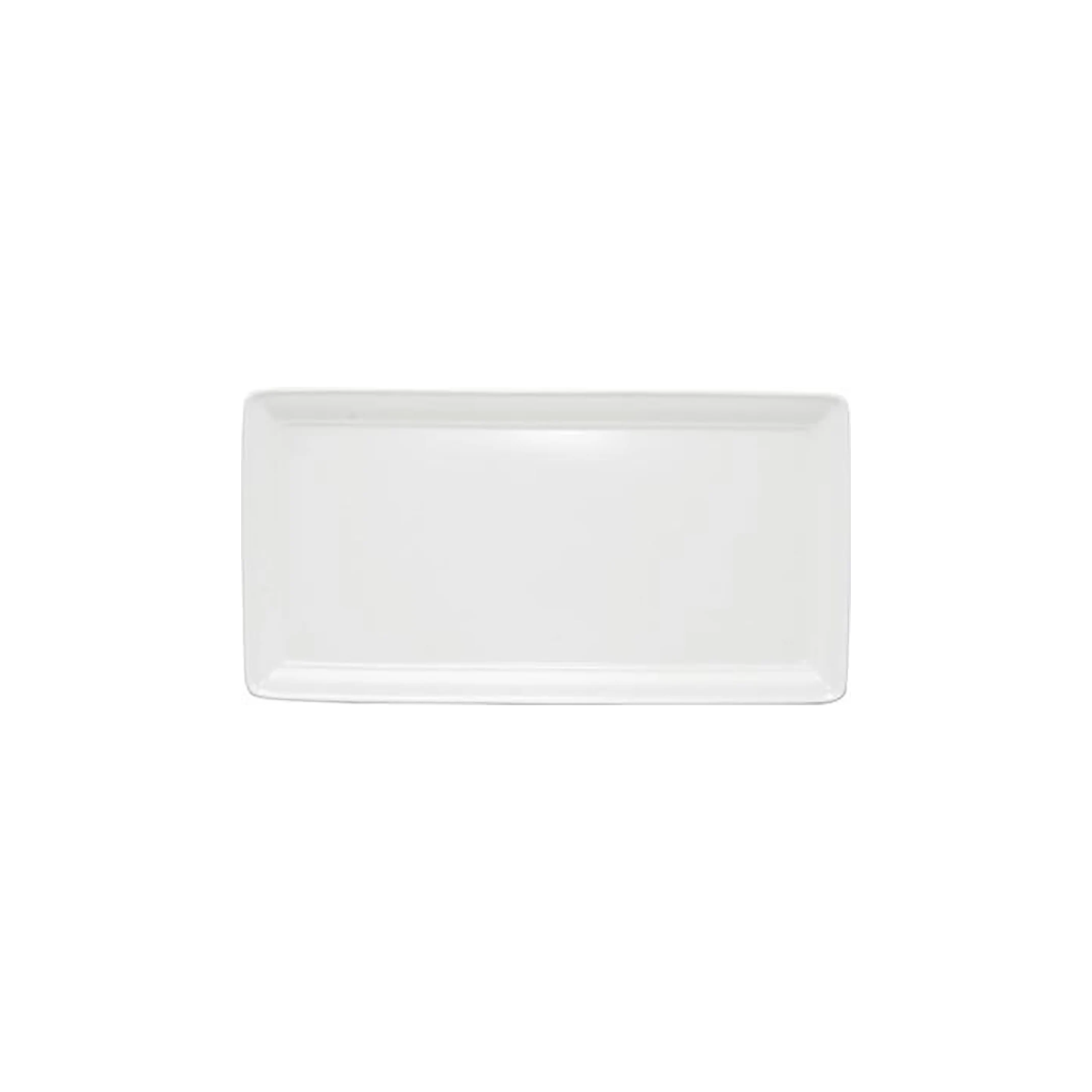 Patra Porcelain Aura Matt White Rectangle Tray 270x140mm (Box of 6)