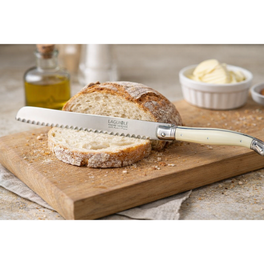 André Verdier Laguiole Debutant Ivory Bread Knife - 1 Piece