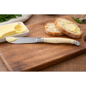 André Verdier Laguiole Debutant Ivory Butter Spreader - 6 Piece