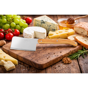 André Verdier Laguiole Debutant Olive Wood Cheese Cleaver - 1 Piece