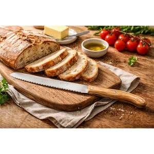André Verdier Laguiole Debutant Olive Wood Bread Knife - 1 Piece