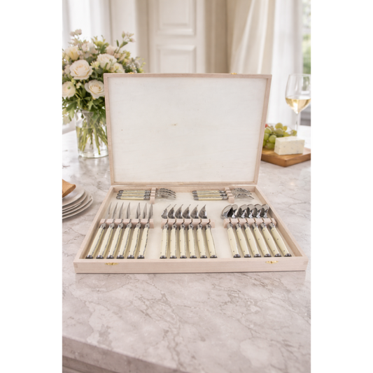 André Verdier Laguiole Classique Cutlery Set - 24 Piece