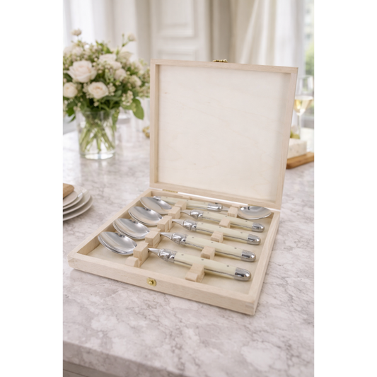 André Verdier Laguiole Classique Dinner Spoon - 6 Piece