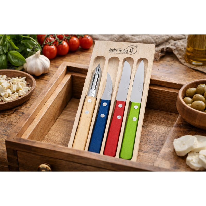 André Verdier Couteaux Prepa Culi Preparation Set - 4 Piece
