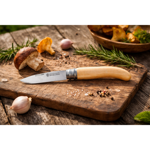 André Verdier A Virole L'Alpage Beech Folding Knife - 8.5cm
