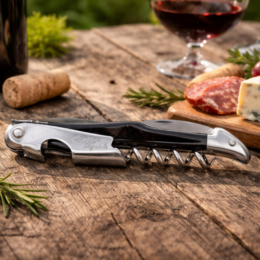 André Verdier Cave Cepage Corkscrew Resin Handle - Black