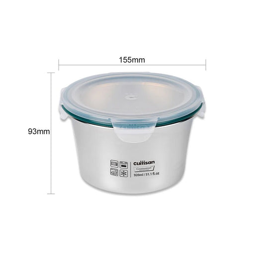 Cuitisan Simple Round No.6 Container - 920ml