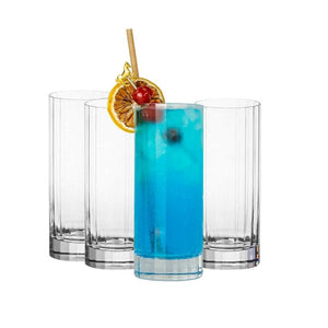 D-Still Bamboo Polycarbonate Highball - 350ml , Box of 4
