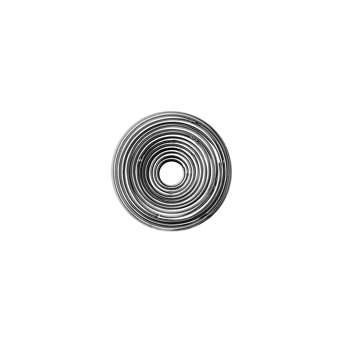 Chef Inox Cutter Set Plain Round Tin 14pc 35-115mm - Kitchenly