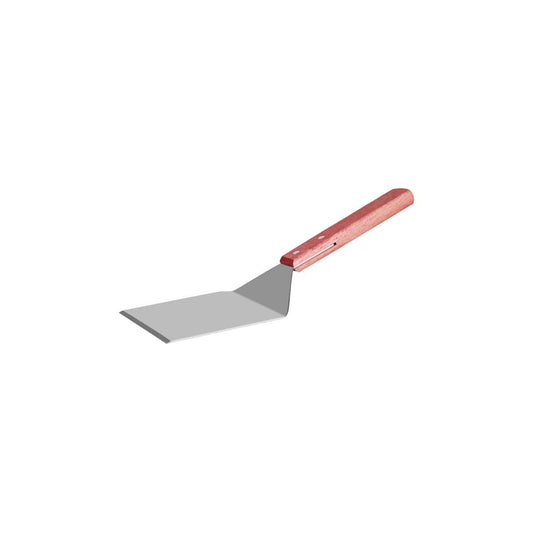 Chef Inox Turner Burger Wood Handle 130x110x330mm - Kitchenly