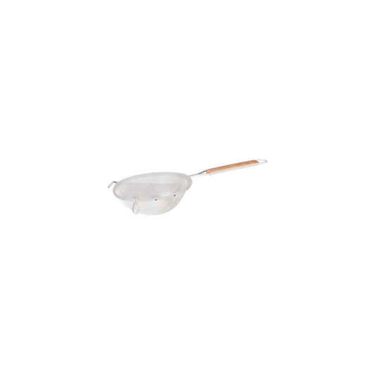 Metaltex Strainer Fine Wood Handle 140x300mm - Kitchenly