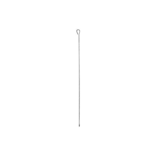 Inox Macel Skewers Flat 350x3mm - Kitchenly