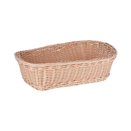 Chef Inox Rectangular Bread Basket Polypropylene 310x210x90mm - Kitchenly
