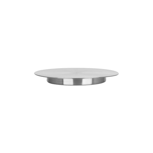Chef Inox Cake Stand Stainless Steel 300x40mm - Kitchenly