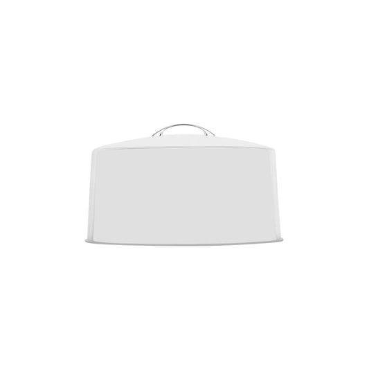 Chef Inox Cake Cover Clear with Chrome Handle 300x185mm - Kitchenly